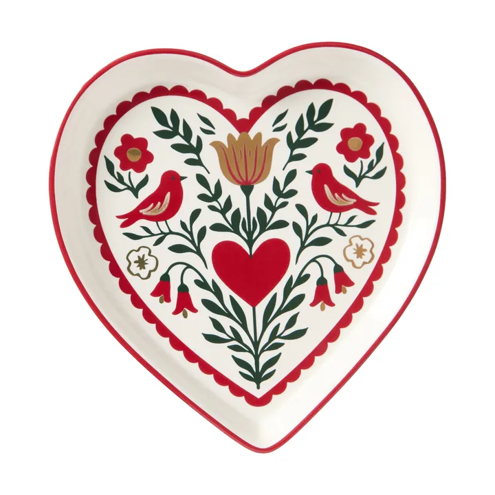 Heart tarjoiluvati - Monivärinen, 13x13x1,6 cm - Lexington