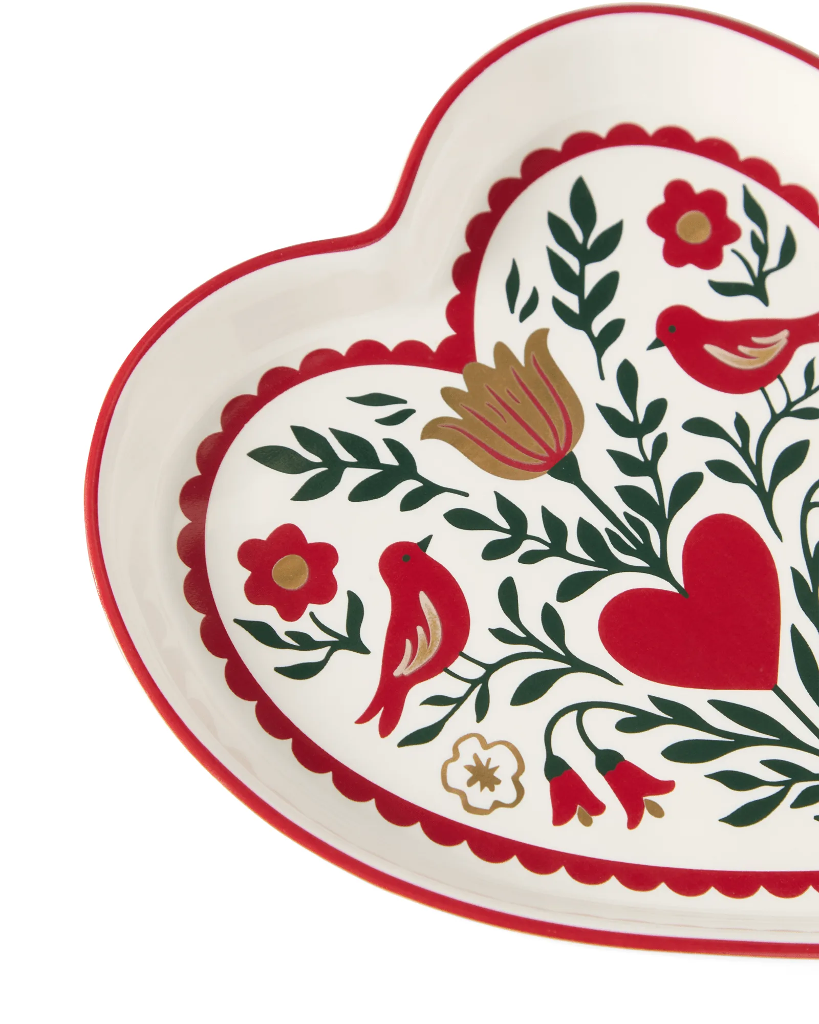 Heart tarjoiluvati, Monivärinen, 13x13x1,6 cm Lexington