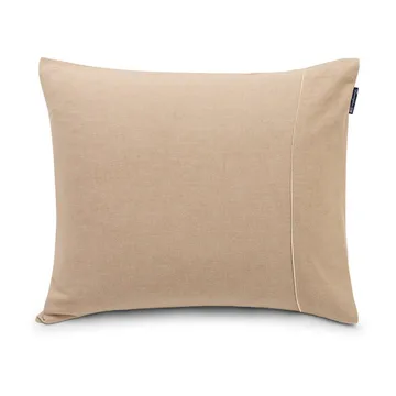 Herringbone Flanell tyynyliina 50x60 cm - Beige-off white - Lexington