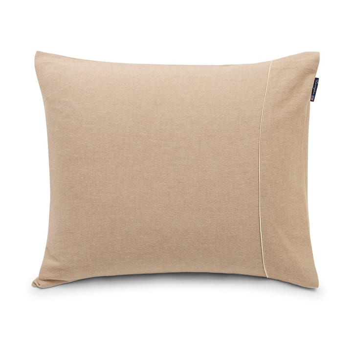 Herringbone Flanell tyynyliina 50x60 cm, Beige-off white Lexington