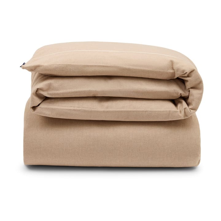 Herringbone Flannel pussilakana 150x210 cm, Beige-off white Lexington