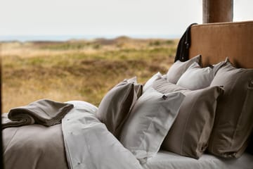Herringbone Flannel pussilakana 150x210 cm - Beige-off white - Lexington