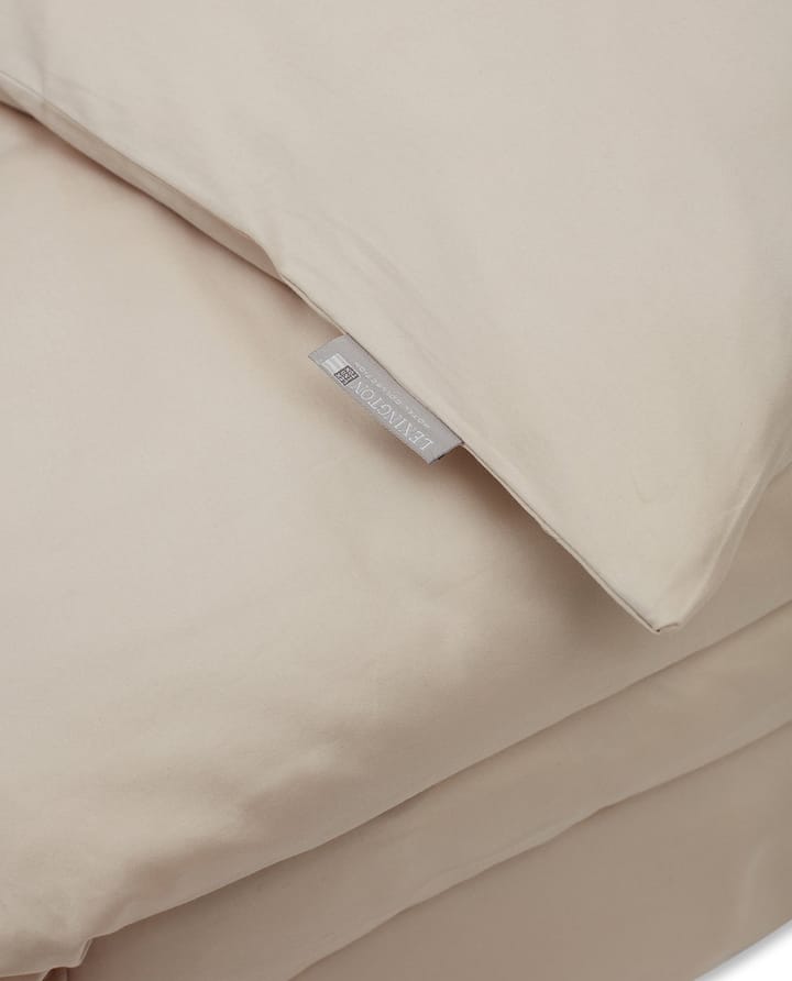 Hotel Cotton Sateen pussilakana 150x210 cm, Light sand Lexington