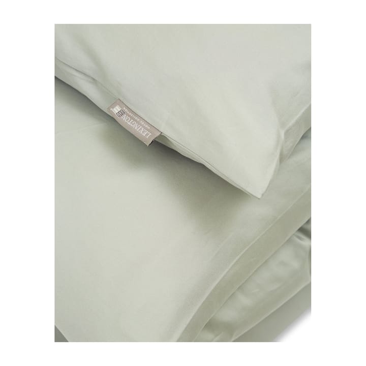 Hotel Cotton Sateen pussilakana 220x220 cm, Sage green Lexington