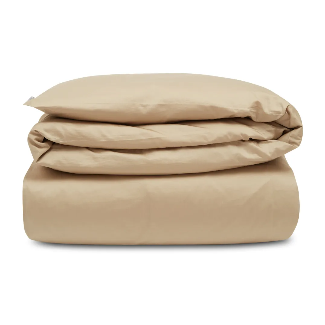 Hotel Cotton Sateen pussilakana 220x220 cm, Vaaleanbeige Lexington