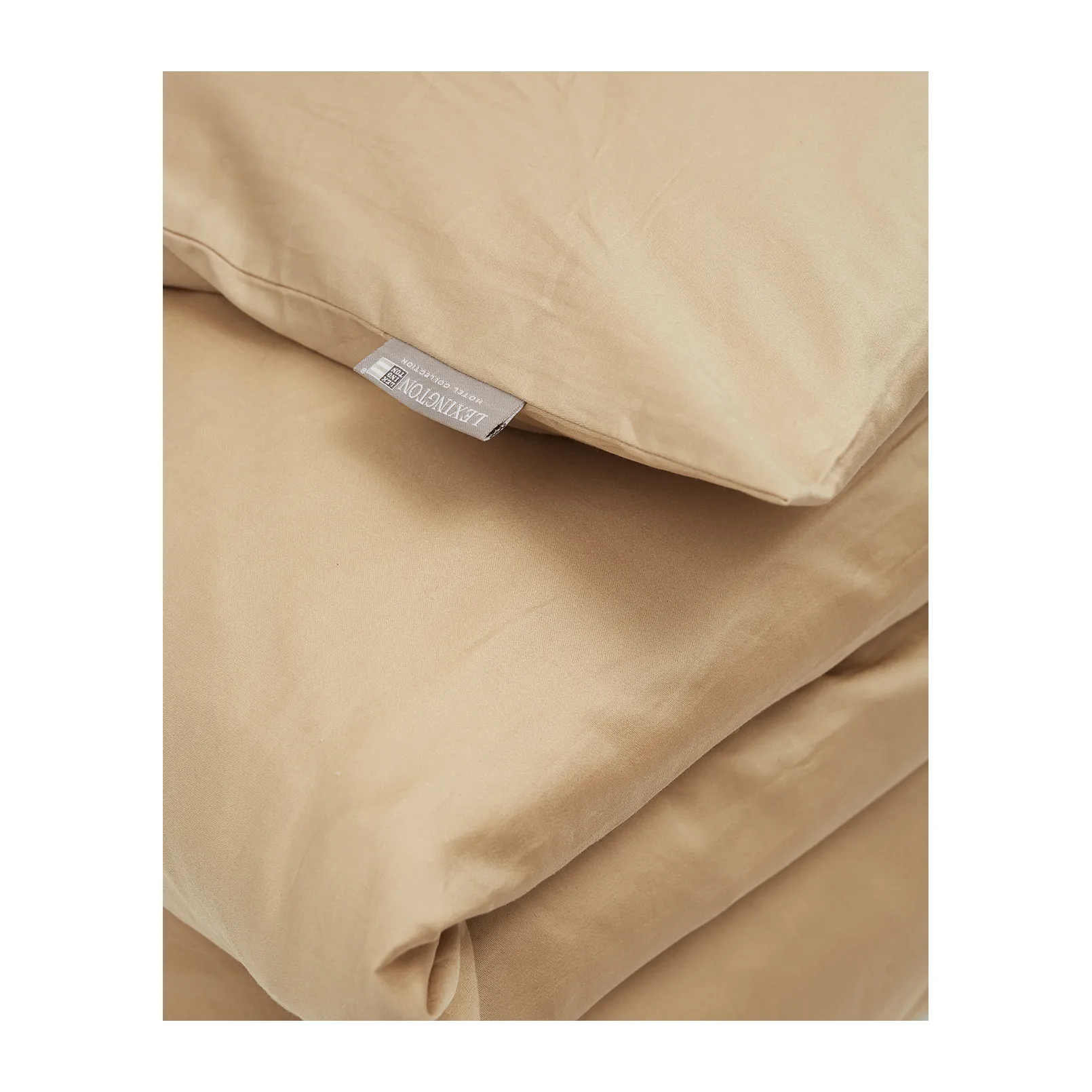 Hotel Cotton Sateen pussilakana 220x220 cm, Vaaleanbeige Lexington
