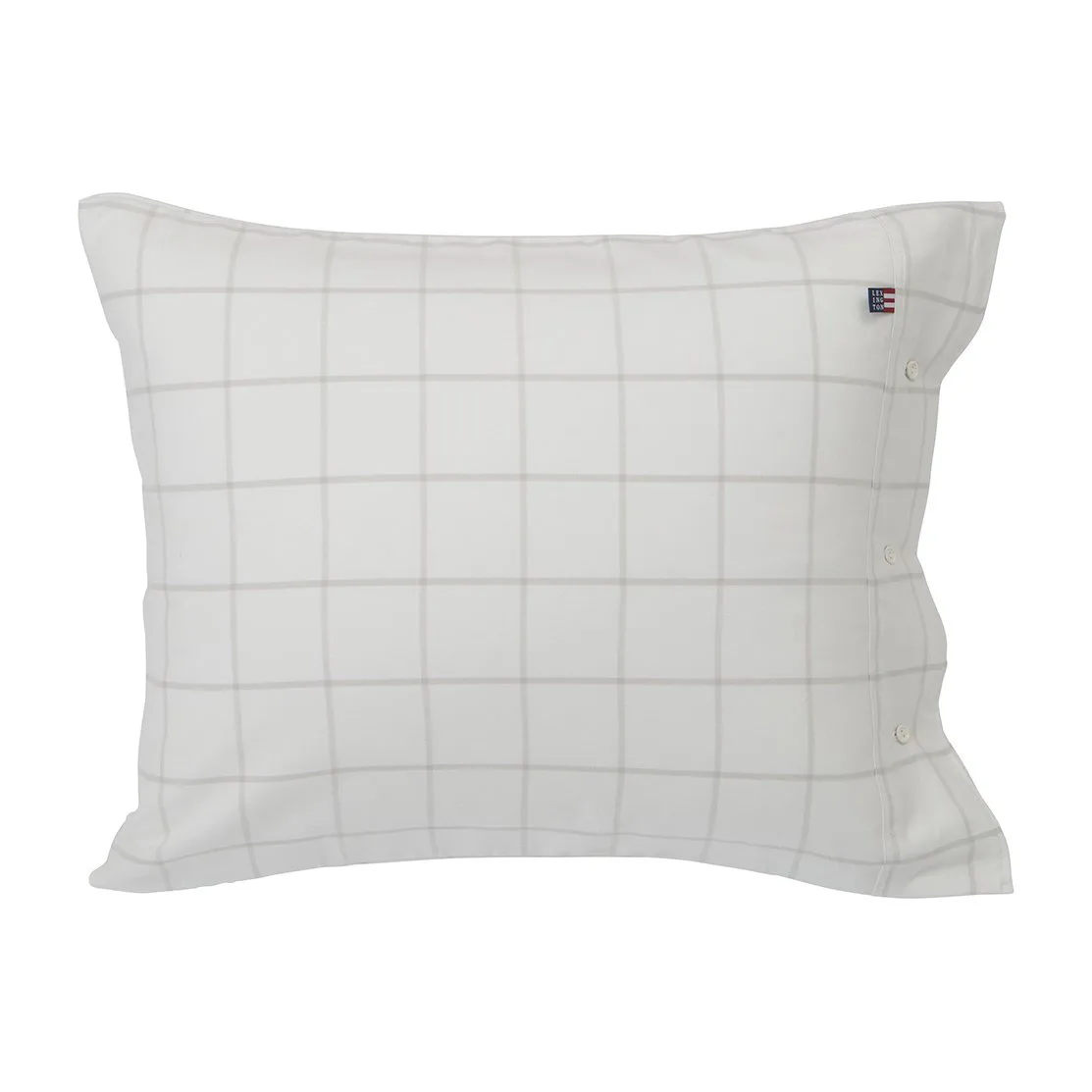 Hotel Light Flannel tyynyliina 50x60 cm, Valkoinen-Vaaleanbeige Lexington