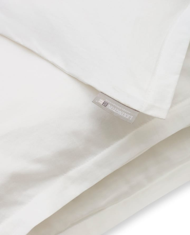 Hotel Mulberry Silk Sateen pussilakana 150x210 cm - White - Lexington