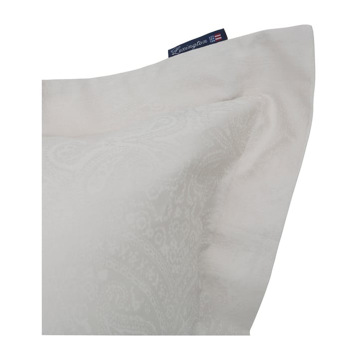 Hotel Sateen Jacquard tyynyliina 50x60 cm, Vaaleanbeige Lexington