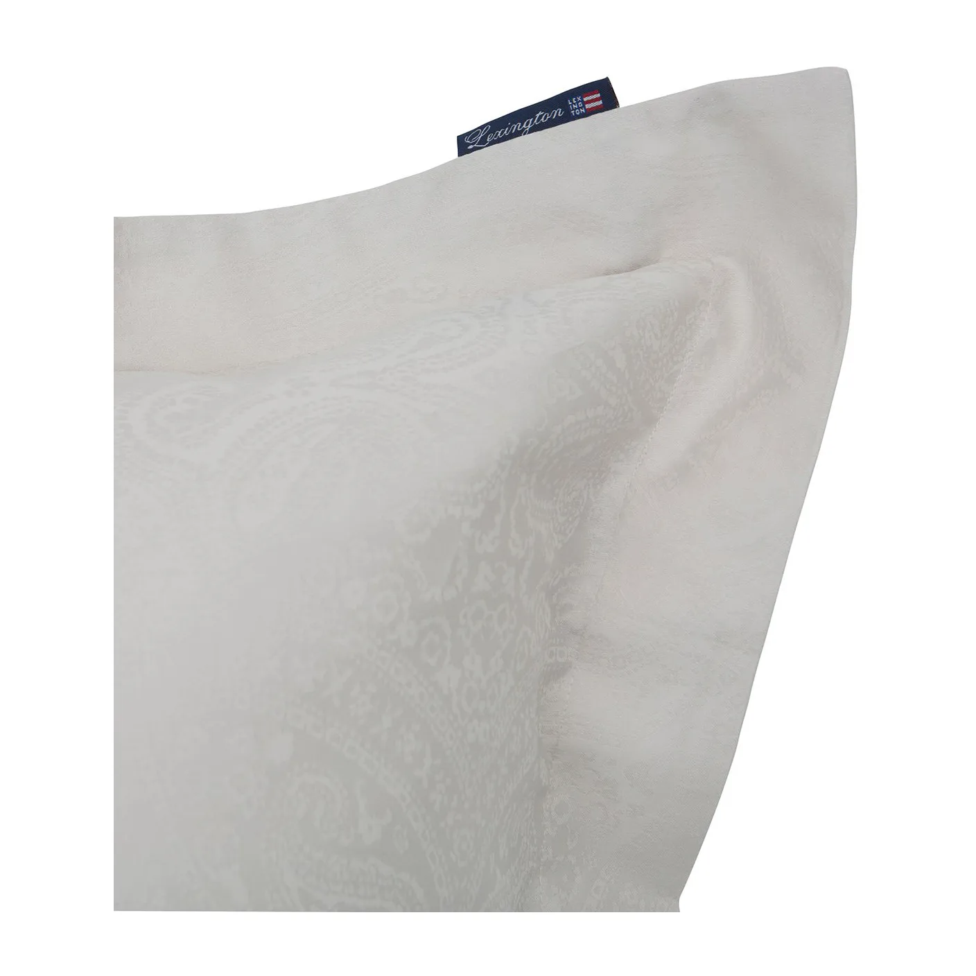 Hotel Sateen Jacquard tyynyliina 50x90 cm, Vaaleanbeige Lexington