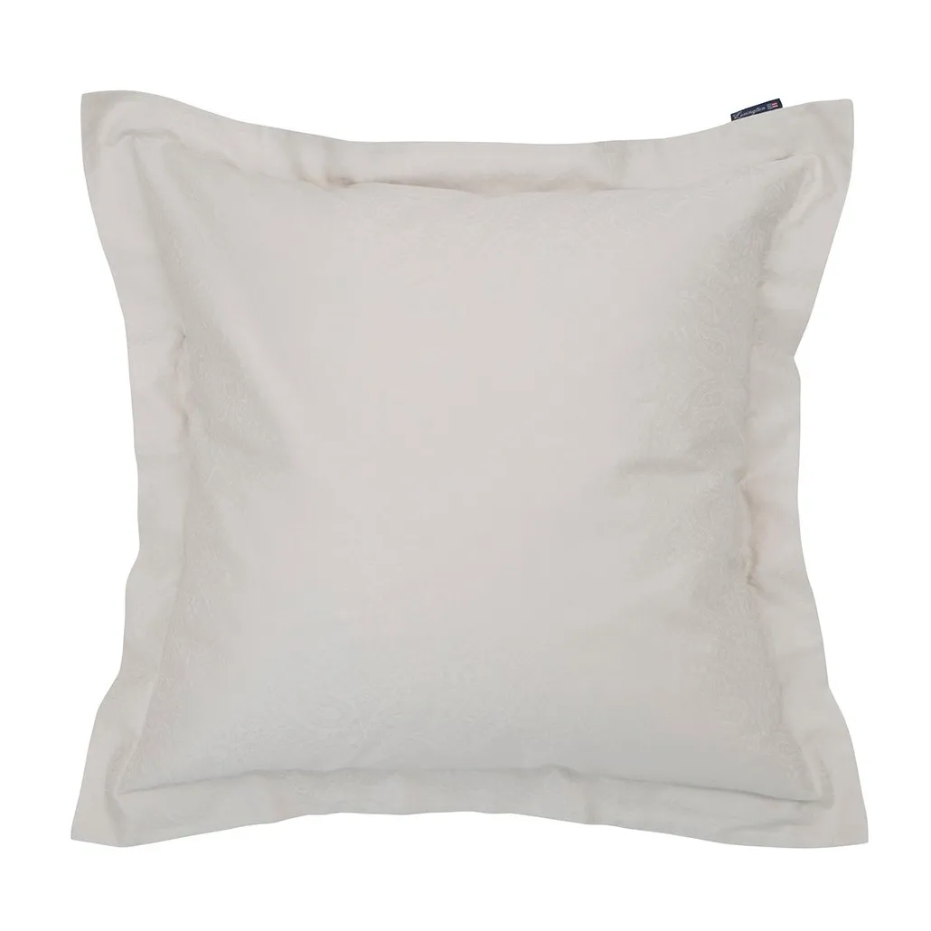 Hotel Sateen Jacquard tyynyliina 65x65 cm, Vaaleanbeige Lexington