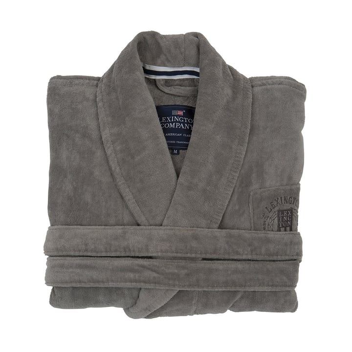 Hotel Velour -aamutakki XL - Gray - Lexington