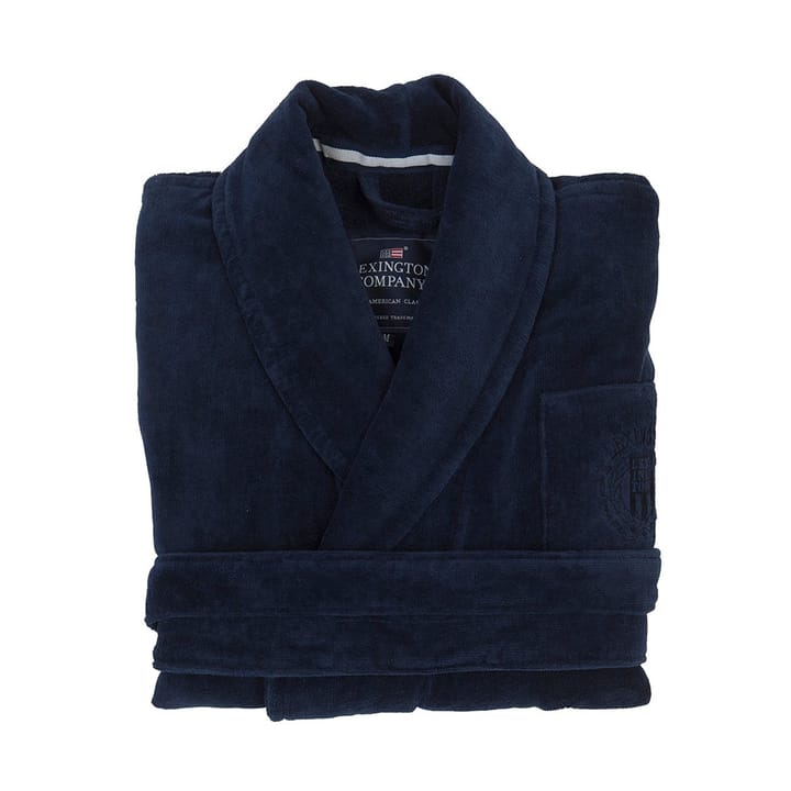 Hotel Velour -aamutakki XS - Dress Blue - Lexington