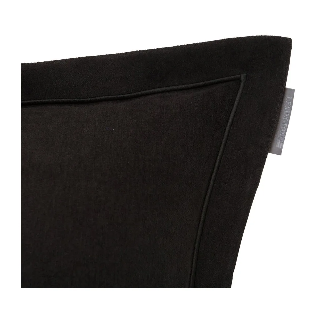 Hotel Velvet tyynynpäällinen 50x50 cm, Tummanharmaa Lexington