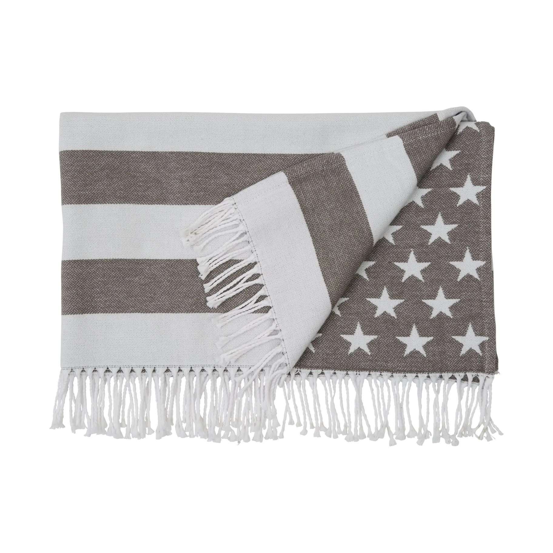 Icons Baby Flag -viltti 90x120 cm, Grey Lexington