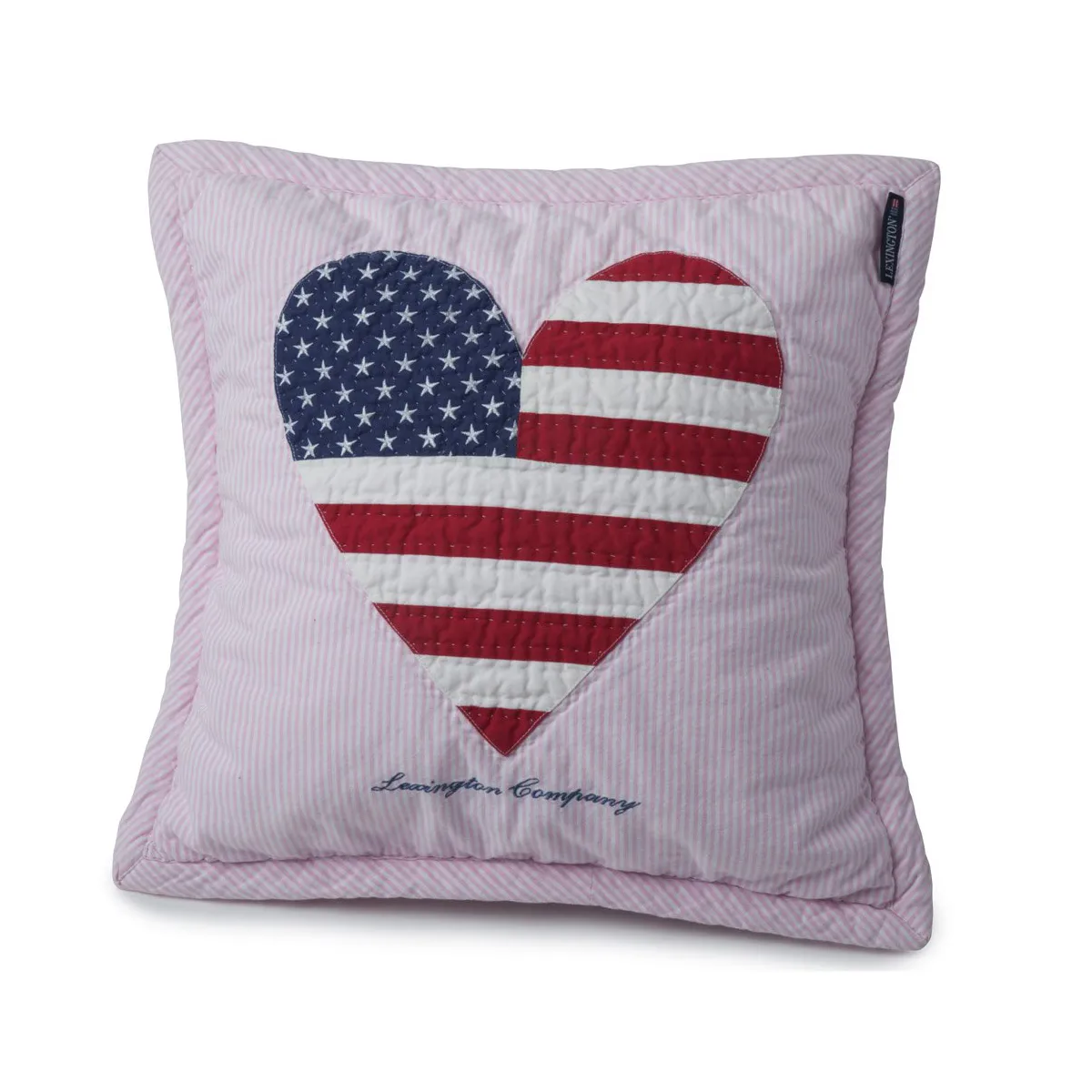 Icons Baby Quilted -tyynynpäällinen sydän 40x40 cm, Pink Lexington