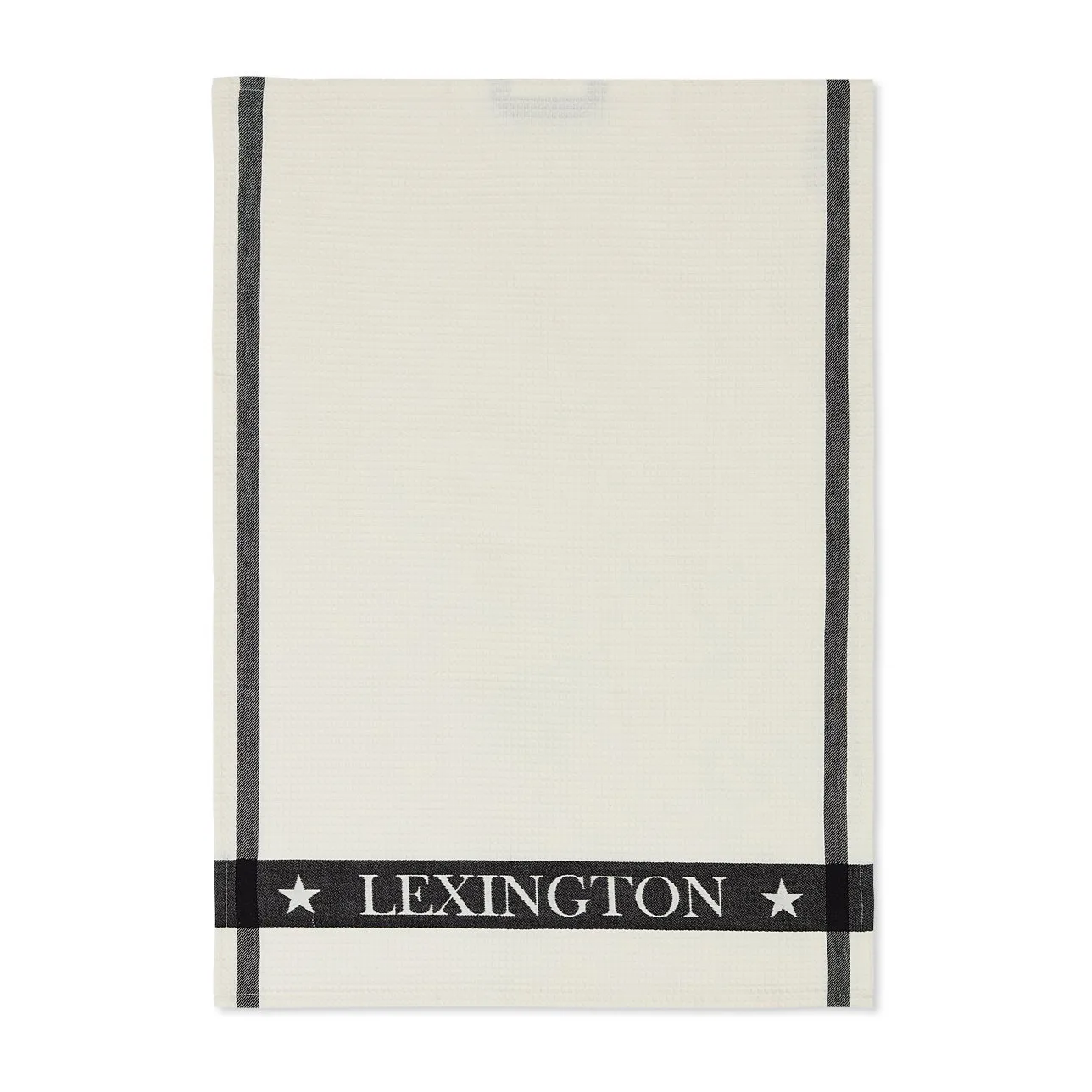Icons Cotton Waffle keittiöpyyhe 50x70 cm, White-dark gray Lexington