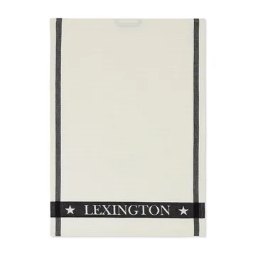 Icons Cotton Waffle keittiöpyyhe 50x70 cm - White-dark gray - Lexington