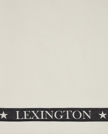 Icons Cotton Waffle keittiöpyyhe 50x70 cm - White-dark gray - Lexington
