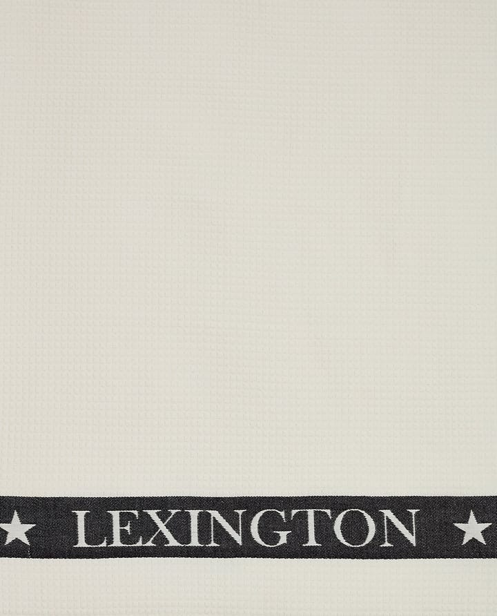 Icons Cotton Waffle keittiöpyyhe 50x70 cm - White-dark gray - Lexington