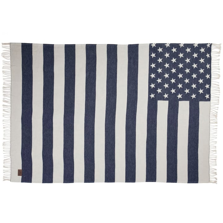 Icons Flag -viltti 130x170 cm - White-navy - Lexington