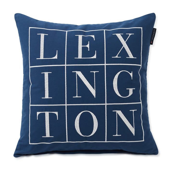 Icons Logo tyynynpäällinen 50x50 cm, Blue Lexington