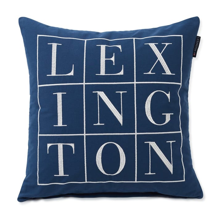 Icons Logo tyynynpäällinen 50x50 cm - Blue - Lexington