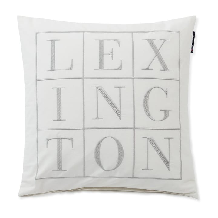 Icons Logo tyynynpäällinen 50x50 cm - Off white - Lexington