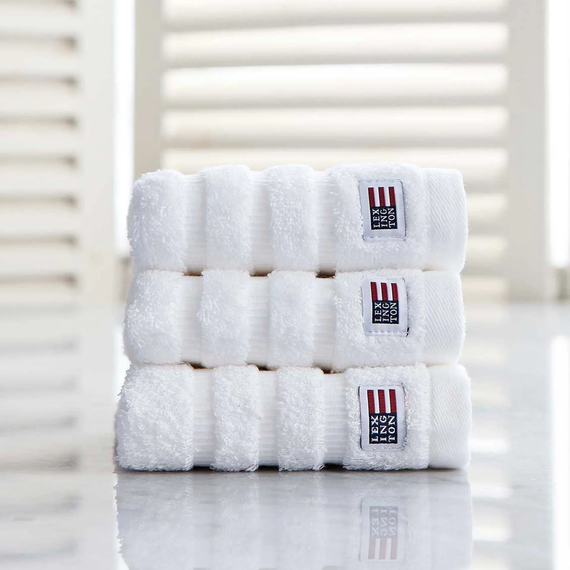 Icons Original -käsipyyhe 30x50 cm, White Lexington