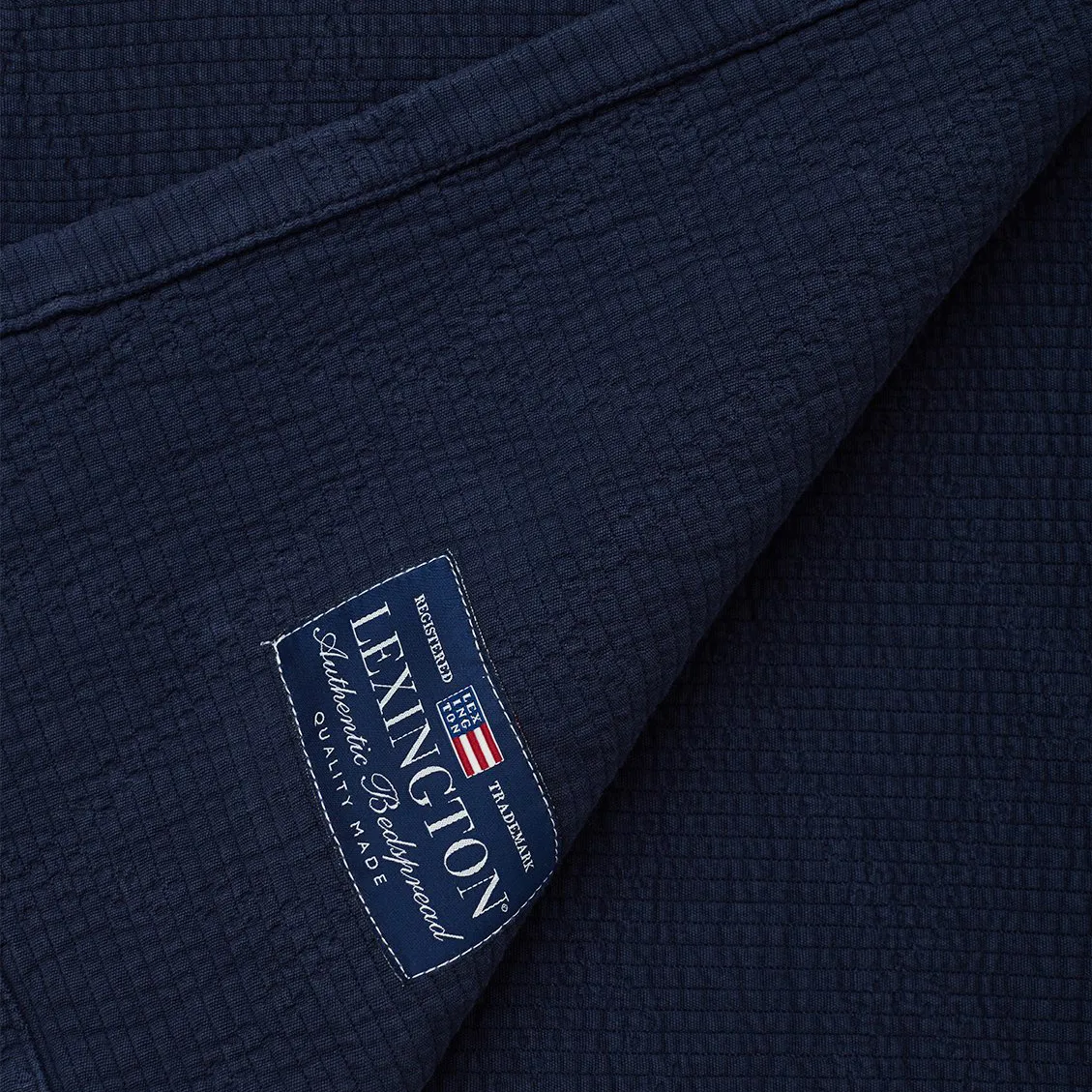 Icons Quilted päiväpeite 160x240 cm, Dark blue Lexington