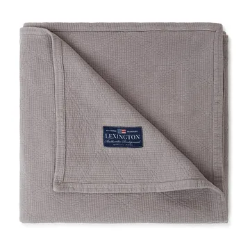 Icons Quilted päiväpeite 240x260 cm - Gray - Lexington