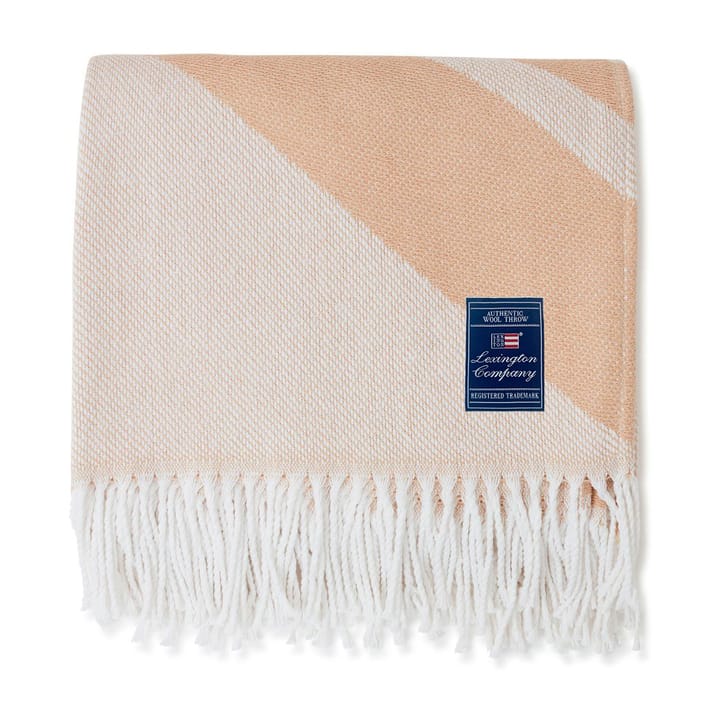 Icons Recycled Logo huopa 130x170 cm - Beige-white - Lexington