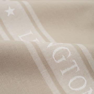Icons Star -keittiöpyyhe 50 x 70 cm - Beige-white - Lexington
