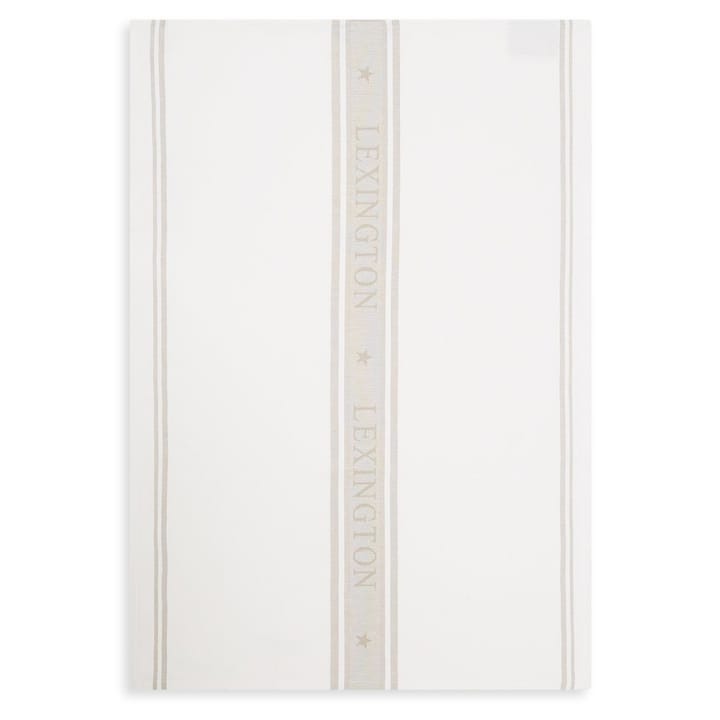 Icons Star -keittiöpyyhe 50 x 70 cm - White-beige - Lexington