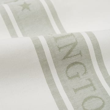 Icons Star -keittiöpyyhe 50 x 70 cm - White-sage green - Lexington