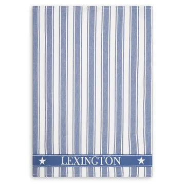 Icons Waffle Striped -keittiöpyyhe 50 x 70 cm - Blue-white - Lexington