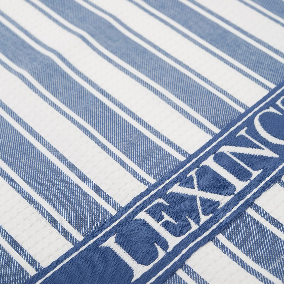 Icons Waffle Striped -keittiöpyyhe 50 x 70 cm, Blue-white Lexington