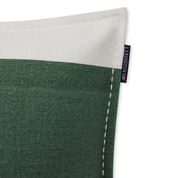 Irregula Striped Cotton -tyynynpäällinen 50x50 cm - Green-White - Lexington