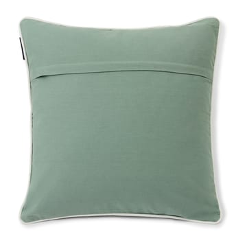 Joy Organic Cotton Canvas -tyynynpäällinen 50x50 cm - Light green-white - Lexington