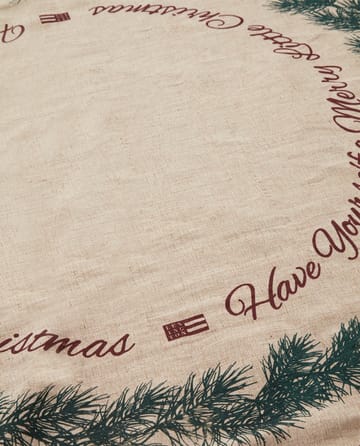 Jute Cotton Christmas Tree -joulukuusenmatto Ø 110 cm - Natural - Lexington