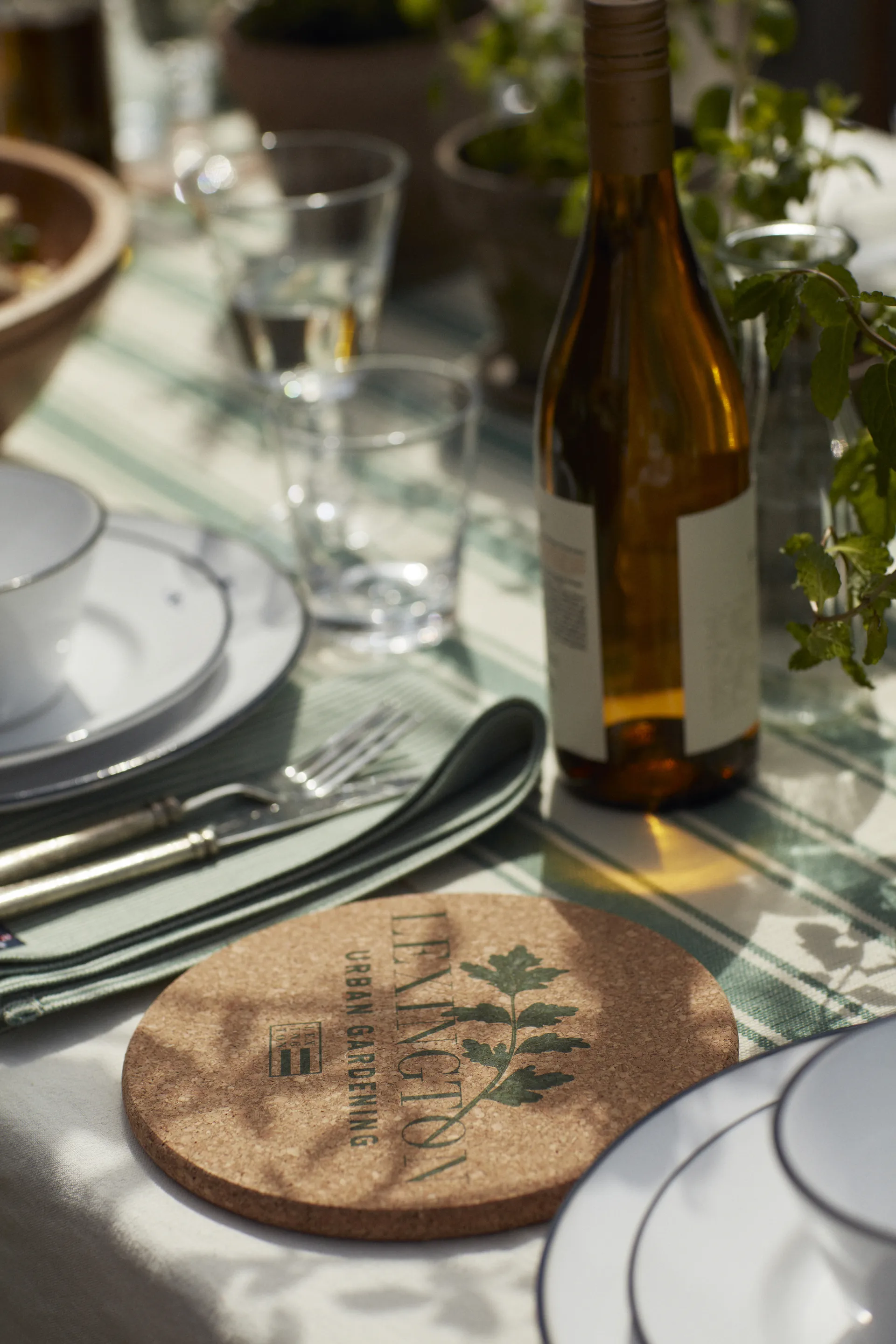 Korkkialunen Ø 20 cm 2-pakkaus, Urban gardening Lexington