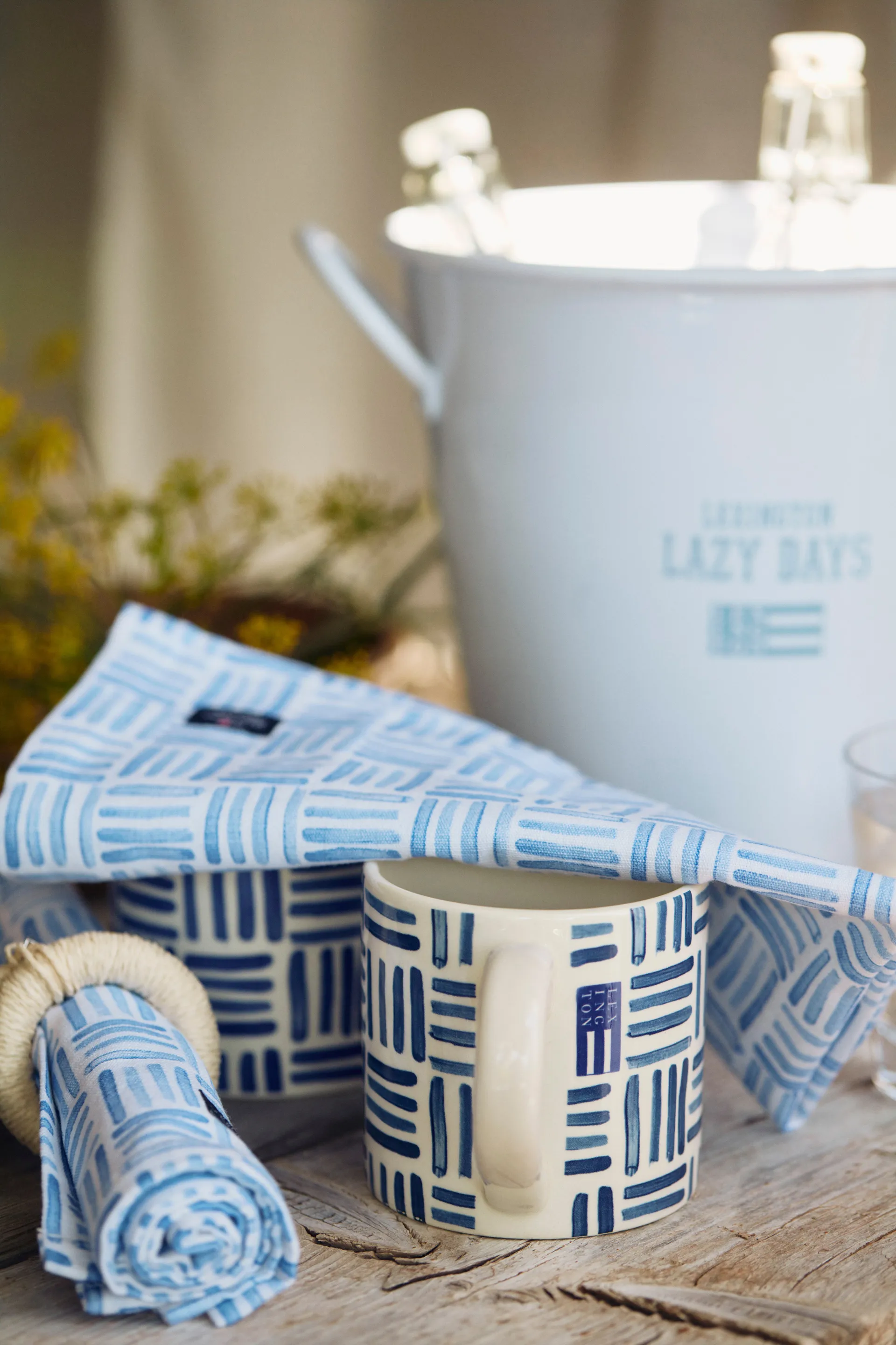 Lazy Days -jääastia Ø 23 cm, White Lexington