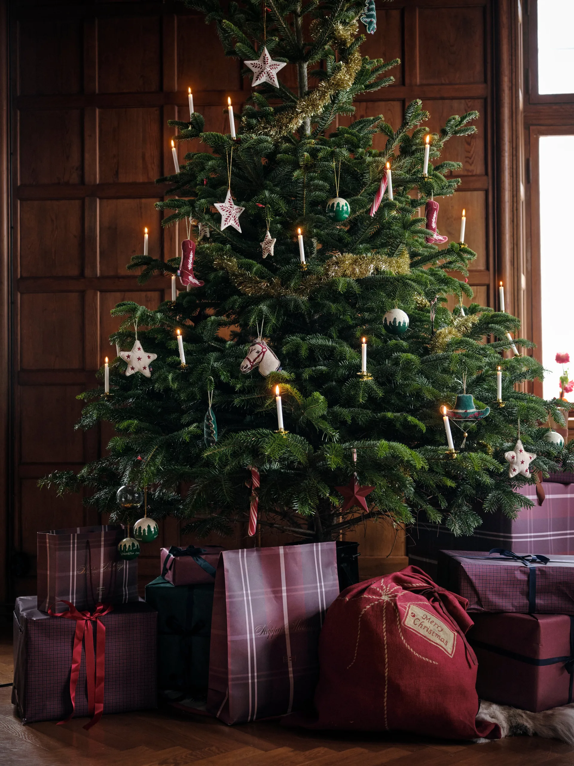 Lexington joululahjasäkki 65x95 cm, Punainen Lexington