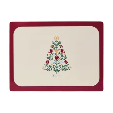 Lexington laminoitu kaksipuolinen pöytätabletti - Punertavan vaalea beige, 30x40 cm, 2-pack - Lexington