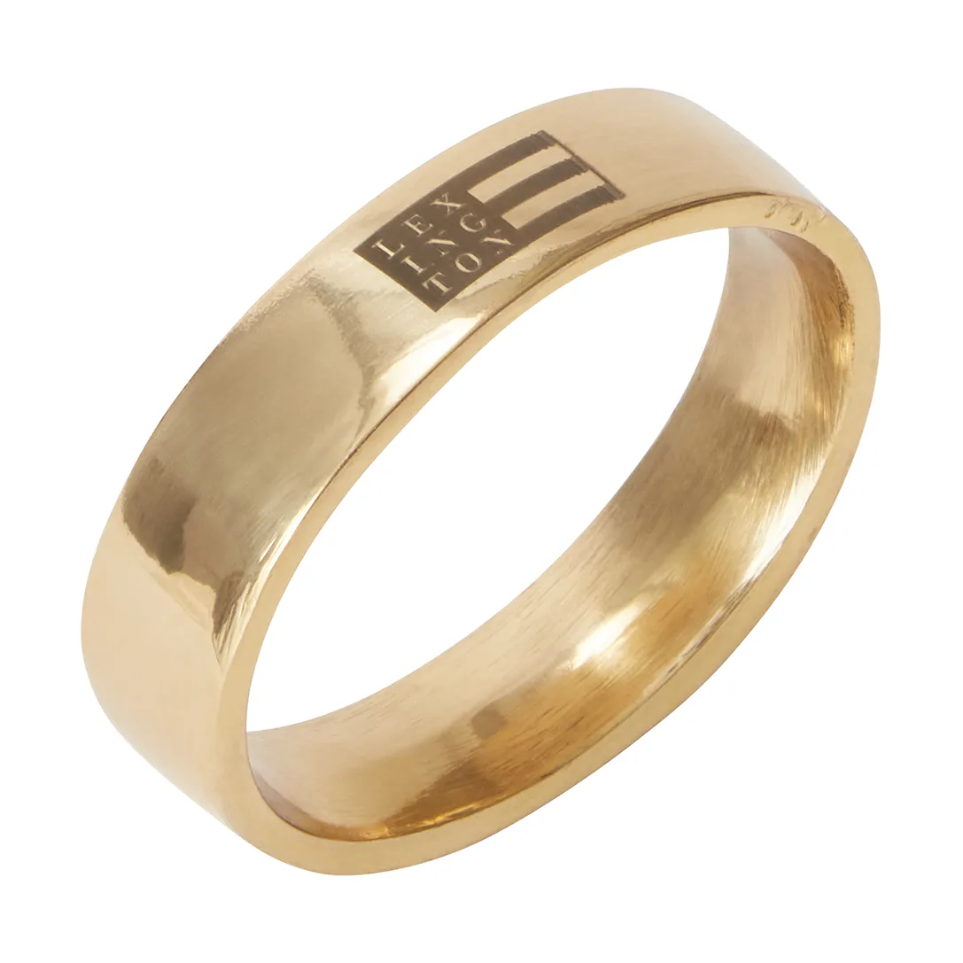 Lexington lautasliinarenka oval, Brass Lexington