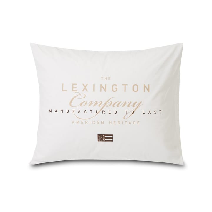 Lexington Poplin -tyynyliina 50x60 cm - Valkoinen - Lexington