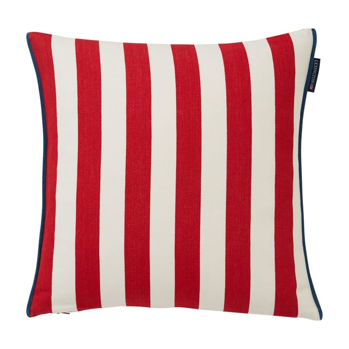 Lexington Striped -tyynynpäällinen 50x50 cm - Punainen - Lexington