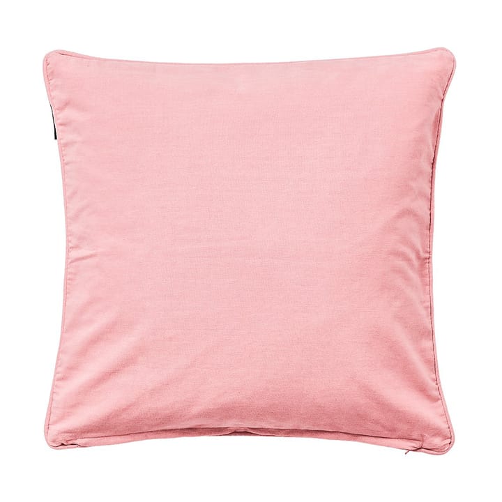 Logo Organic Cotton Canvas tyynynpäällinen 50x50 cm - Pink - Lexington