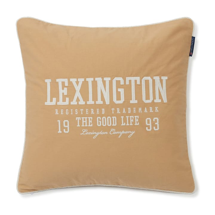 Logo Twill -tyynynpäällinen 50x50 cm - Oat-White - Lexington
