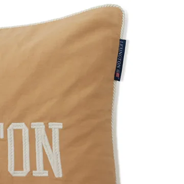 Logo Twill -tyynynpäällinen 50x50 cm - Oat-White - Lexington